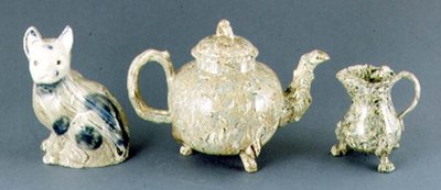 Théière et pot à crème, vers 1745-50 - Thomas Whieldon